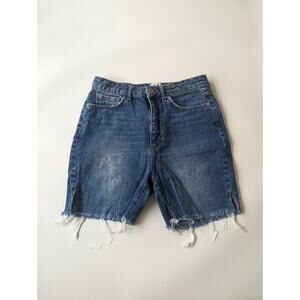 BDG Urban Outfitters Size 28 Denim Shorts Frayed Edge High Rise